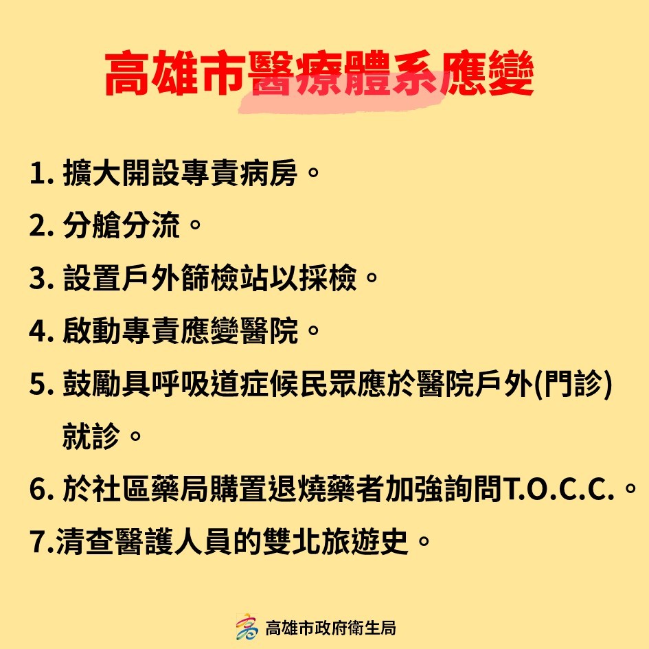 高市府防疫作為